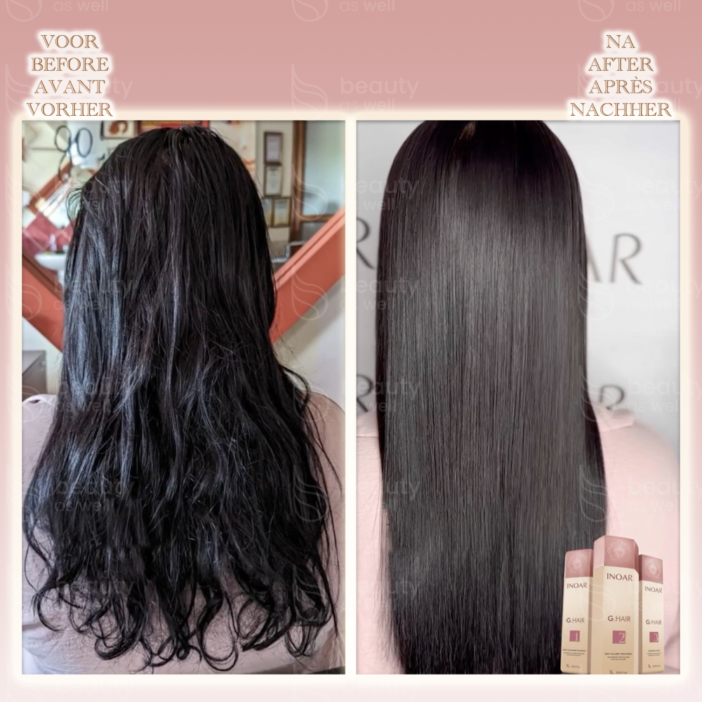 INOAR G.HAIR Keratine Behandeling Stap 2 - 1000ml