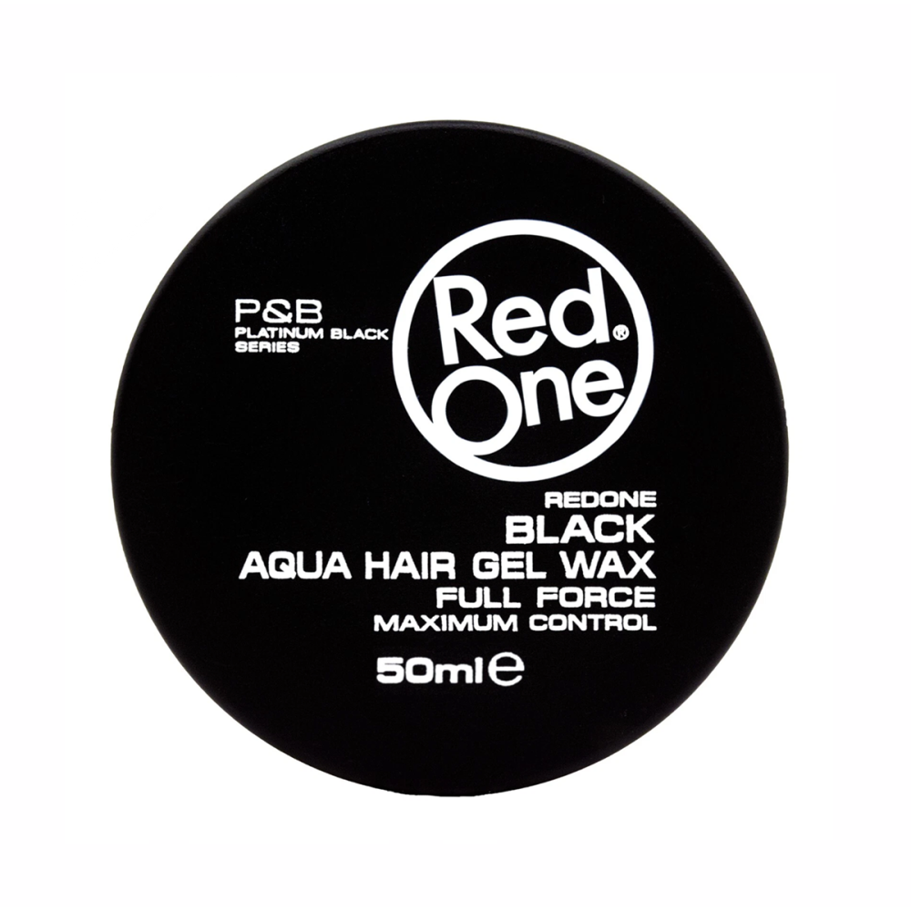 RedOne Aqua Haar Gel Wax Zwart – 50ml