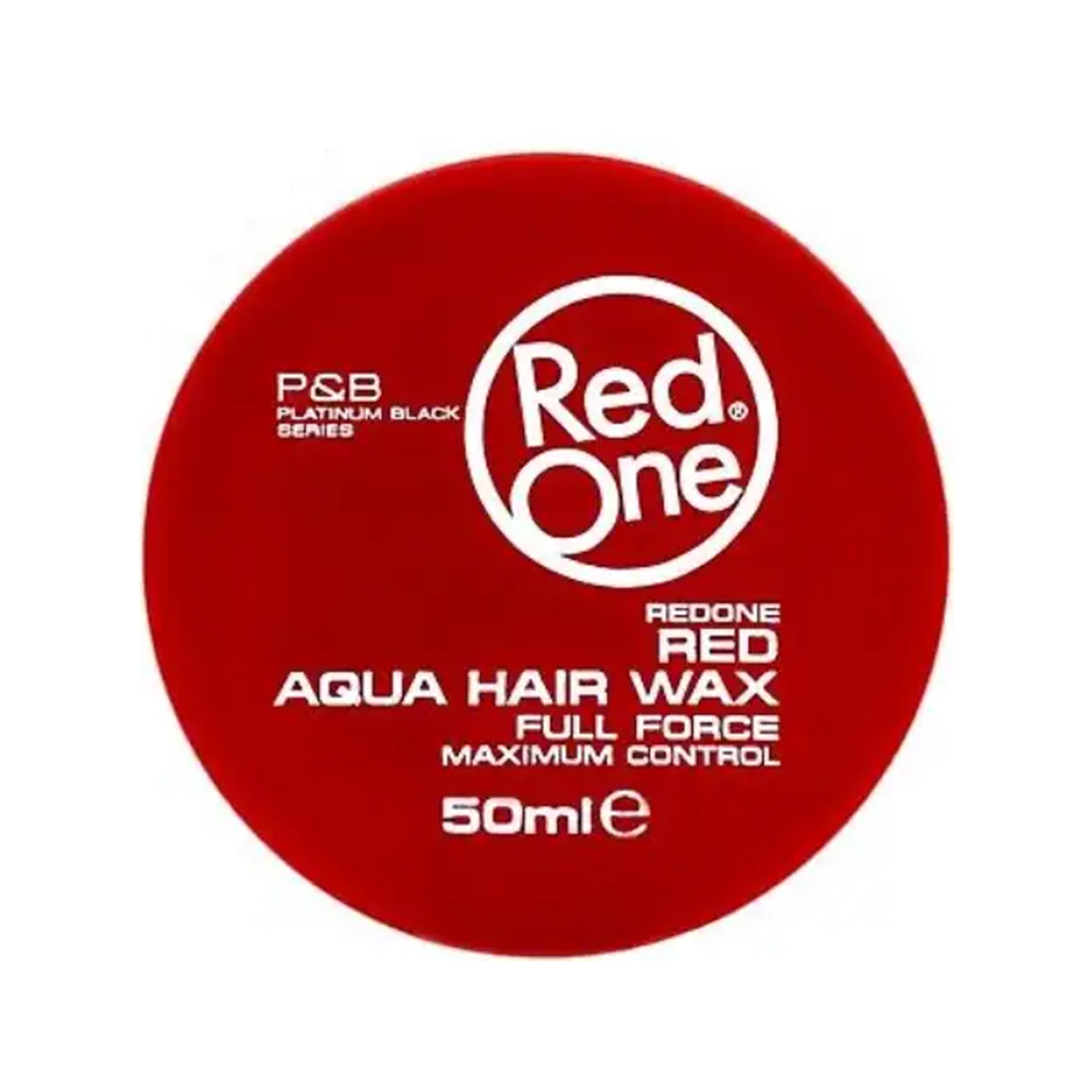 RedOne Aqua Haarwax Rood – 50ml