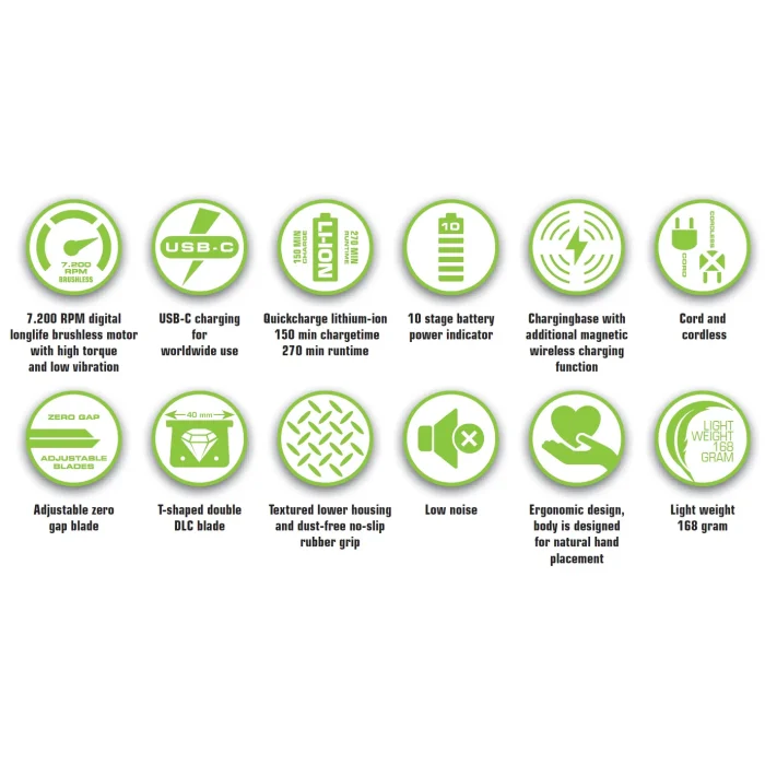 Monster Clippers - Assassin M38 Profi Trimmer Kabellos