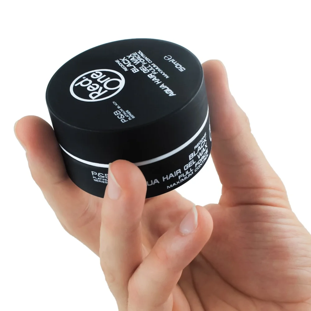 RedOne Aqua Haar Gel Wax Zwart – 50ml