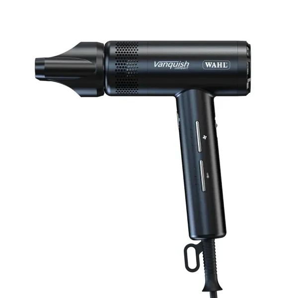 Wahl Vanquish Compact Fohn Zwart – Professionele Digitale Haardroger