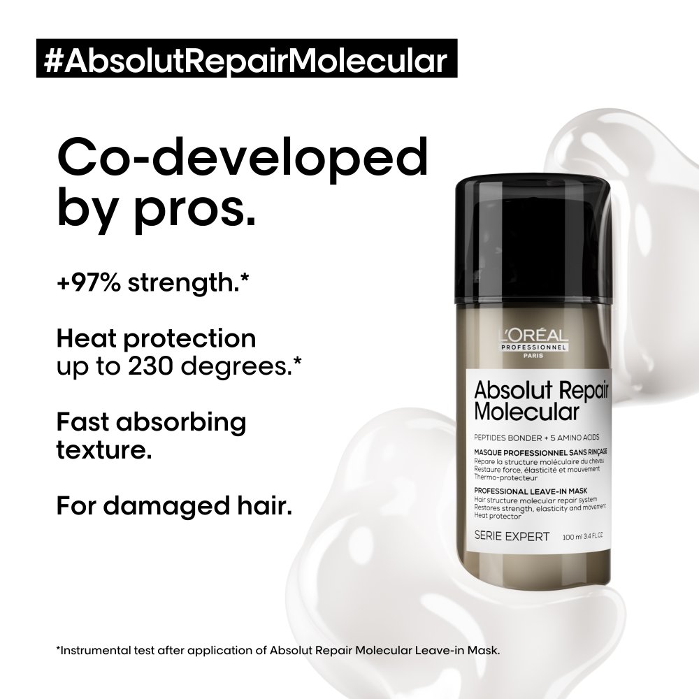L'Oréal Professionnel Serie Expert Absolut Repair Molecular Leave-In Mask - 50ml