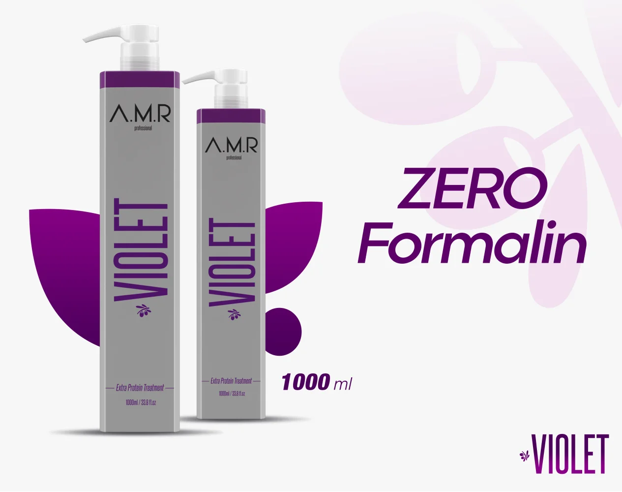 A.M.R Violet Extra Protein Treatment 1000ml