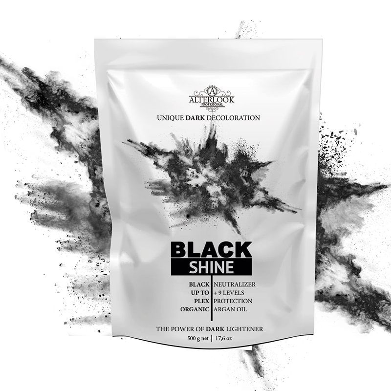 Alter Look Black Shine Bleaching Powder 9+ 500gr