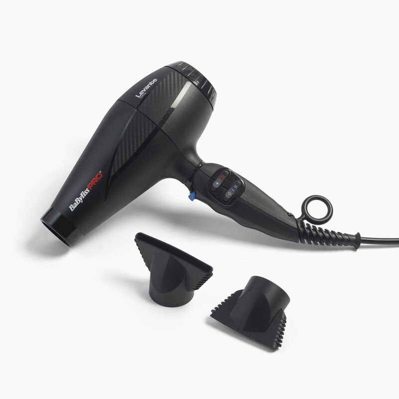 Babyliss Pro Levante Föhn Zwart 2100W
