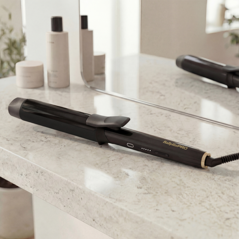 BaBylissPRO Curling Tong 38mm for Loose Curls and Soft Waves - (BAB2495E)