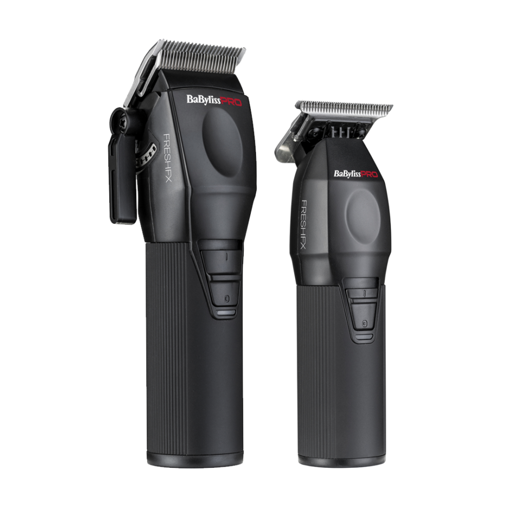 BaBylissPRO FreshFX FX86E + FX76E Draadloze Tondeuse + Trimmer Combo