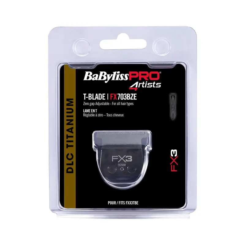 Babyliss Pro 4artists FX3 Trimmer Snijmes Zwart