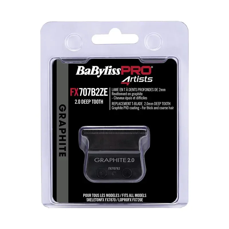 Babyliss Pro 4artists SkeletonFX Snijmes Grafiet 40mm