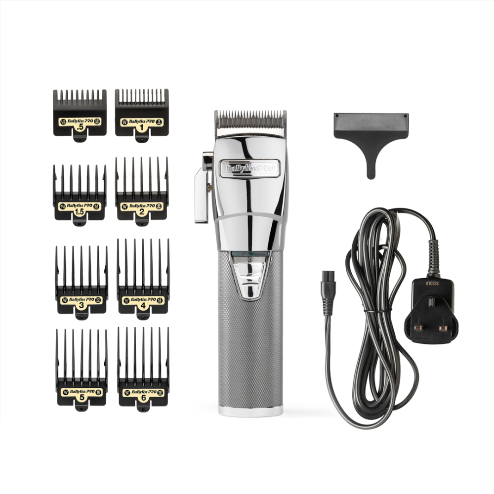 BaBylissPRO Tondeuse de coupe sans fil ChromFX (FX8700E)