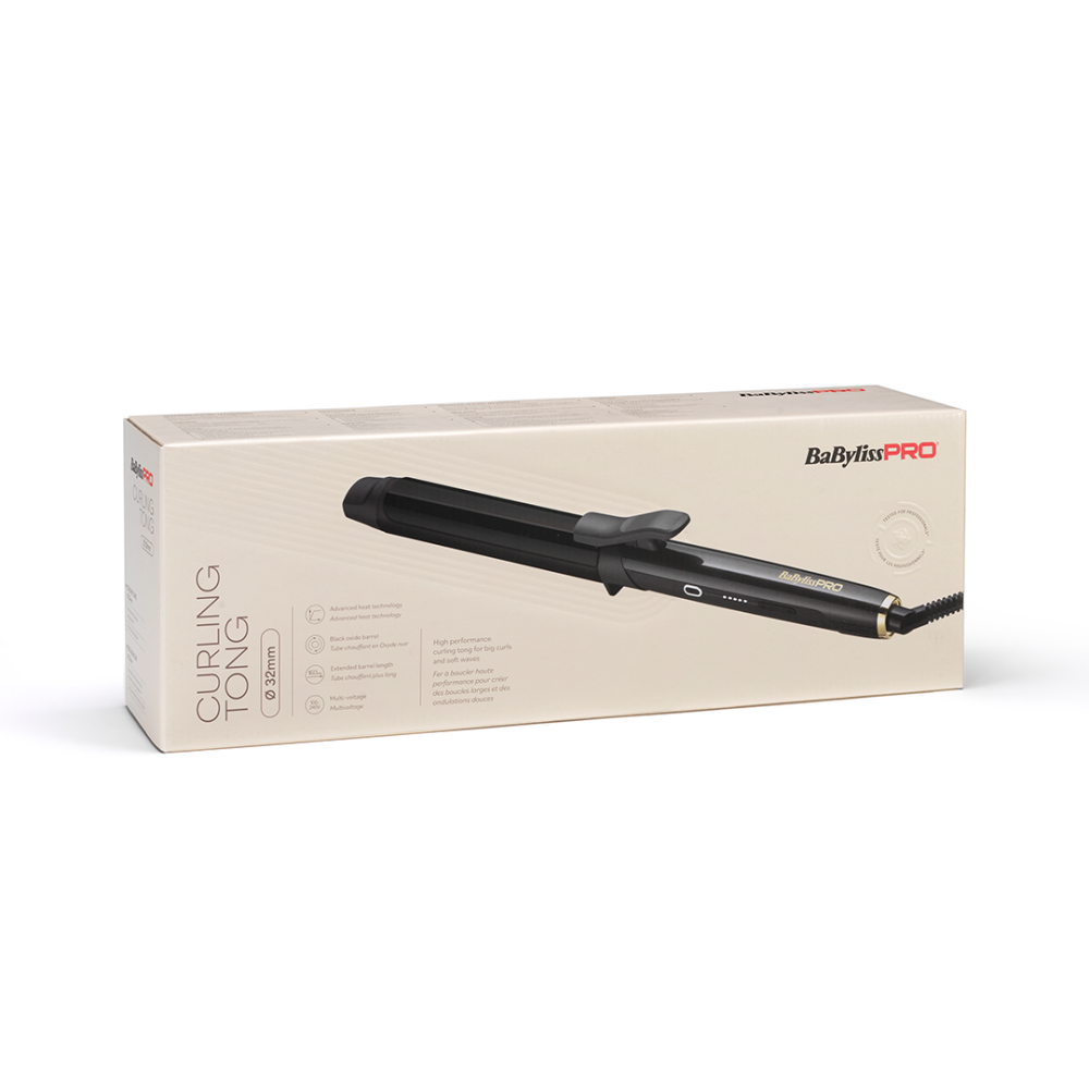 BaBylissPRO Signature Krullen Duo Set - (19-13 mm) Conisch + (32 mm) Krultang