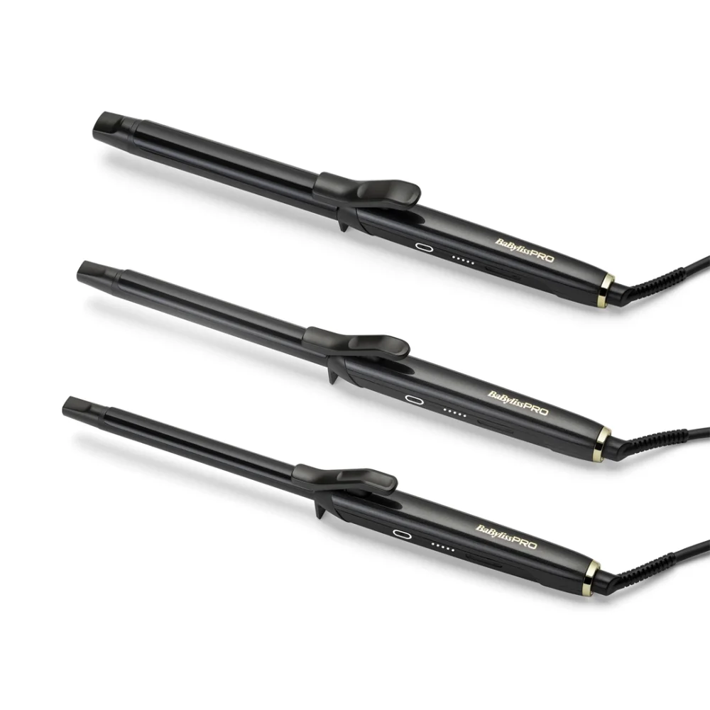 BaBylissPRO Klassieke Gedefinieerde Krullen Trio Set - (16, 19 & 25 mm) Krultangen