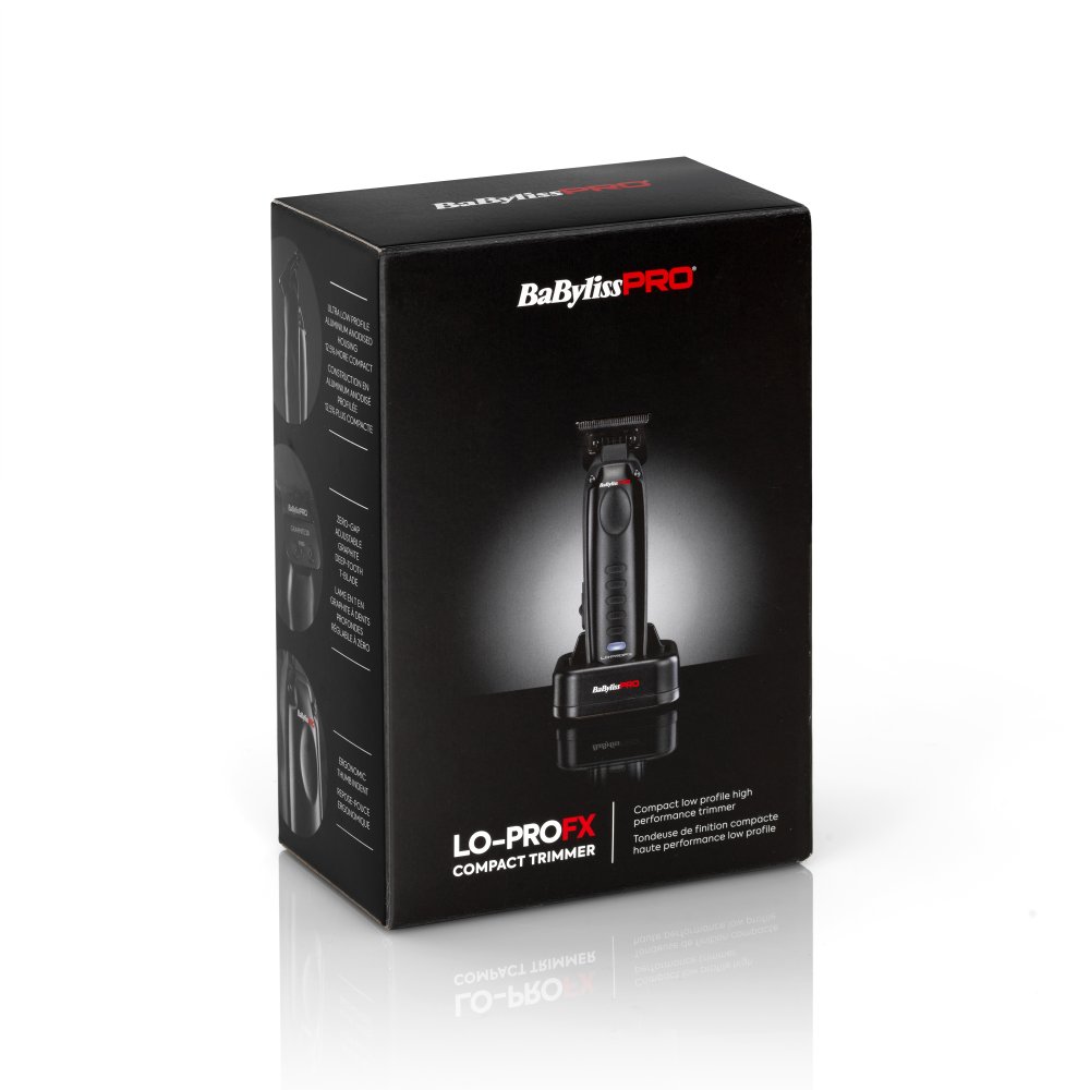 BaBylissPRO Compact LO-PROFX FX720E Professionele Trimmer - Zwart