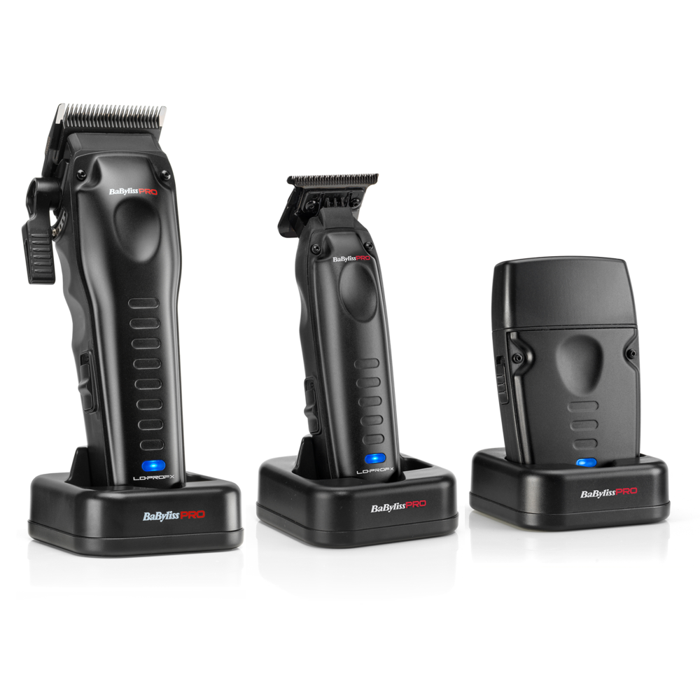 BaBylissPRO Compact LO-PROFX Trio Set - Tondeuse, Trimmer, Shaver