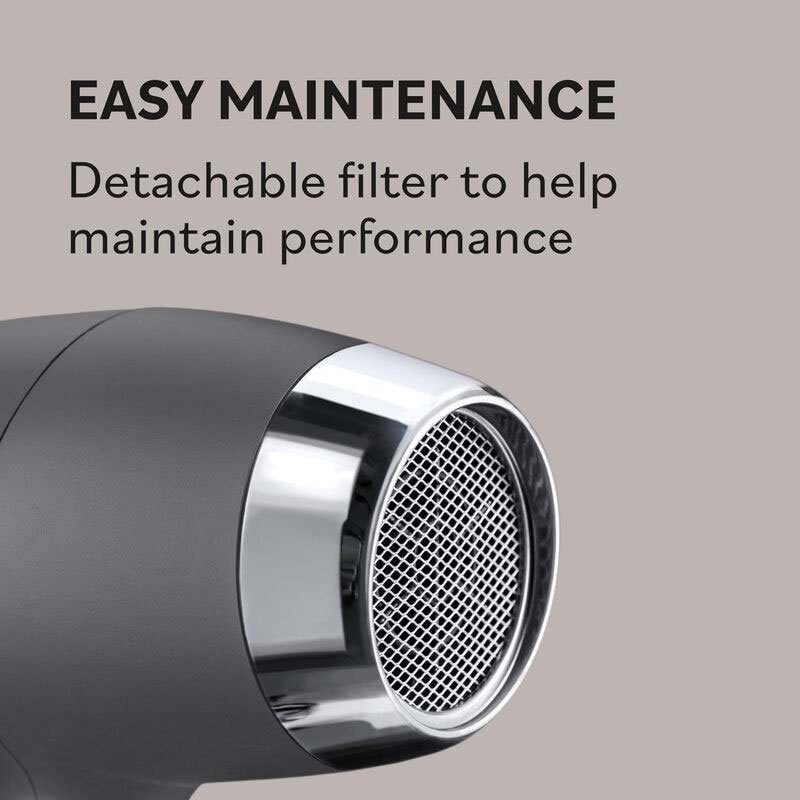 BaBylissPRO Evoluto Föhn 2400W BAB6985E - Diffuser + 2 Blaasmonden, Made in Italy