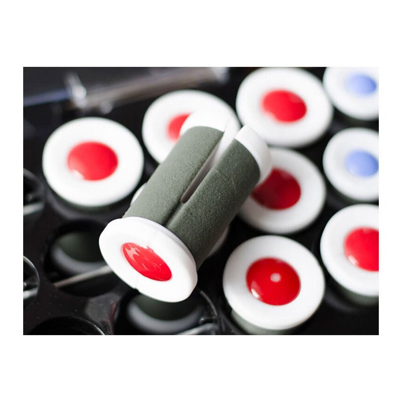 BaBylissPRO Mixed Rollers - 20 Verwarmde Rollers, Fluweel & Keramiek (BAB3021E)