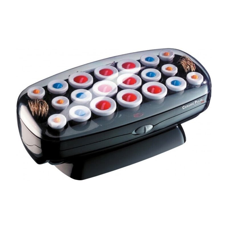 BaBylissPRO Mixed Rollers - 20 Verwarmde Rollers, Fluweel & Keramiek (BAB3021E)