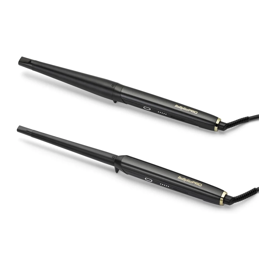 BaBylissPRO Natuurlijke Krullen Conische Duo Set - (19-13 & 32-19 mm) Staven