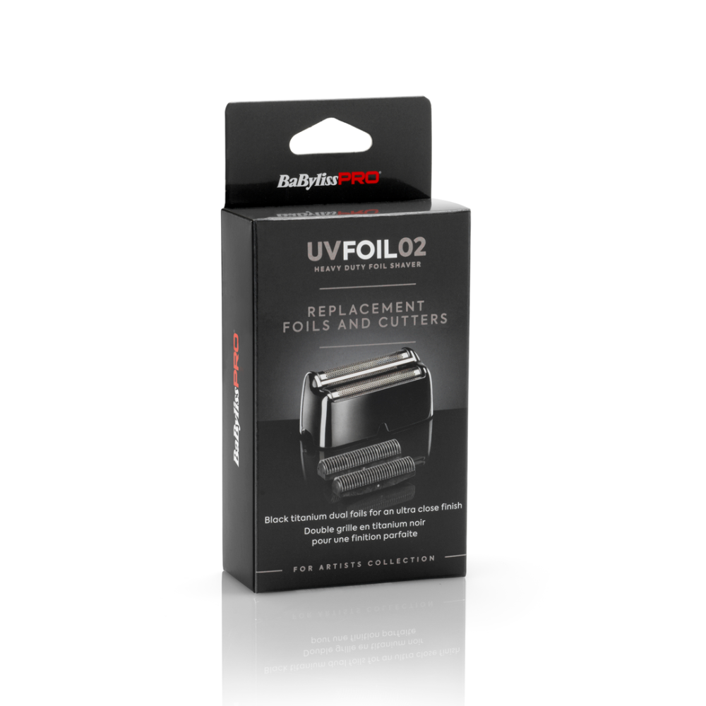 BaBylissPRO UVFOIL02 Kit de rechange pour rasoir double grille