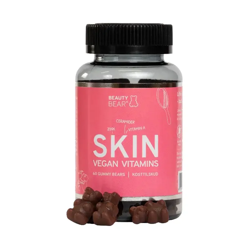 Beauty Bear Skin Vegan Vitamines 60 Gummies