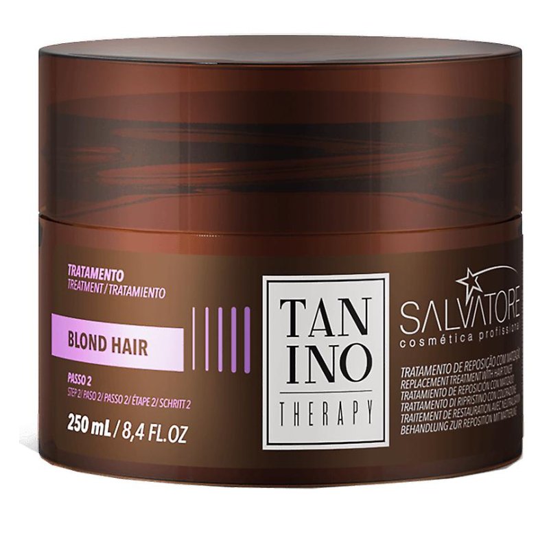 Salvatore Tanino Therapy Herstellend Haarmasker voor Blond Haar Stap 2 – 250ml