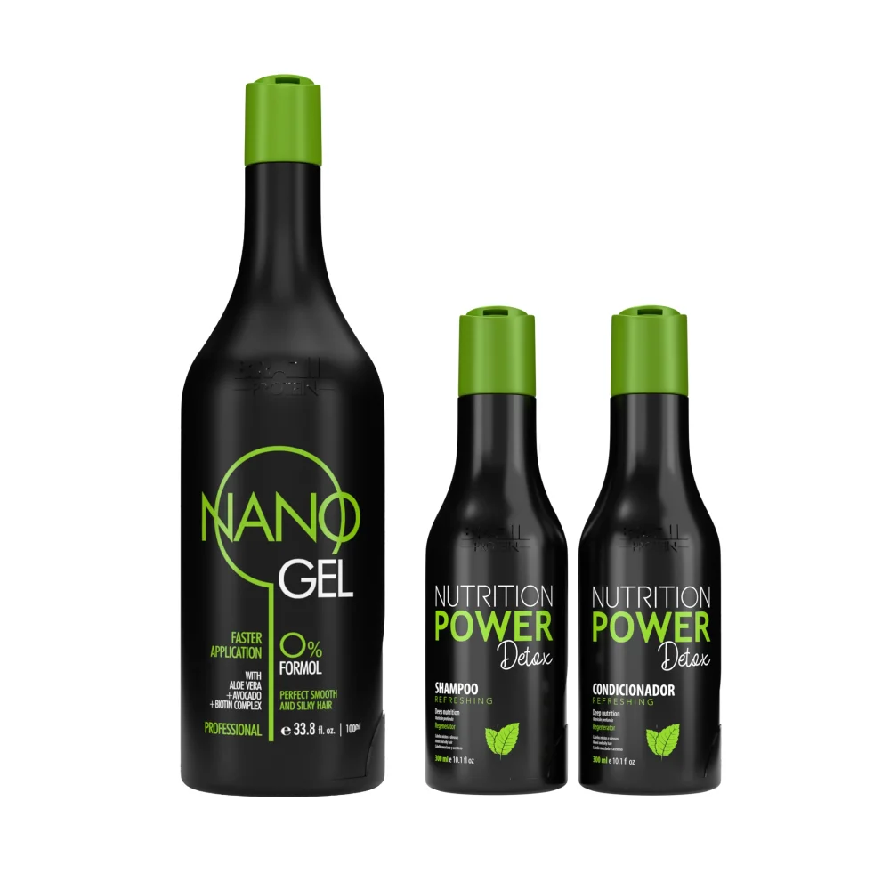 Brazil Protein Bio Lamination Salon- & Heimpflege-Kit (1600 ml)