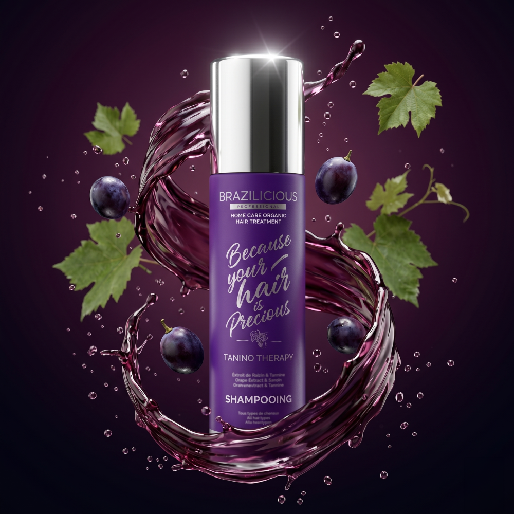 Brazilicious Tanino Therapy Thuisverzorging Set - Shampoo 300ml + Conditioner 250ml