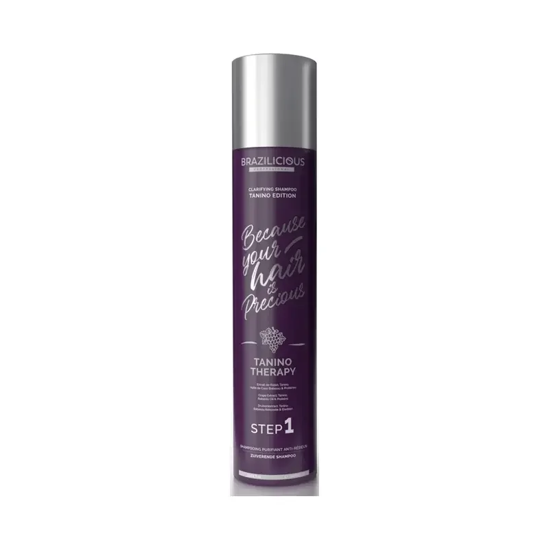 Brazilicious Tanino Therapy Shampoo Stap 1 - 1000ml