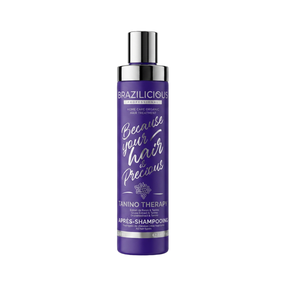 Brazilicious Tanino Therapy Thuisverzorging Conditioner - Druivenextract & Tanino - 250ml