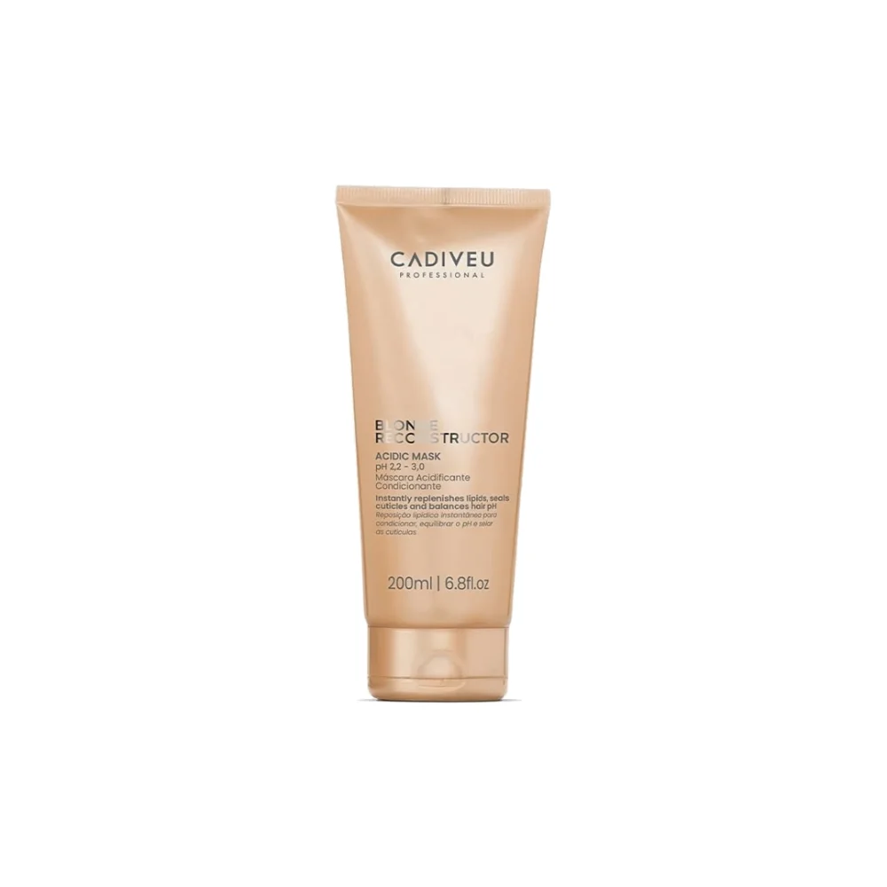 Acidic Masker 200ml - Cadiveu Blonde Reconstructor