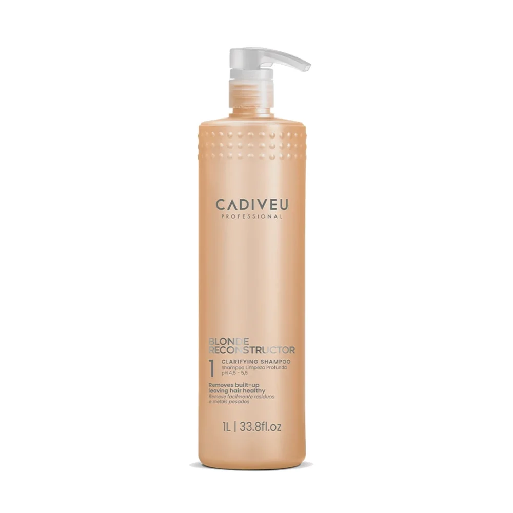 Clarifying Shampoo 1L - Cadiveu Blonde Reconstructor