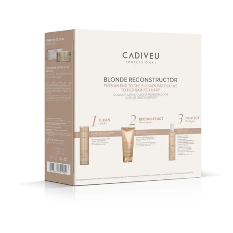 Cadiveu Blonde Reconstructor Reinigings en Verzorgingskit – 700ml