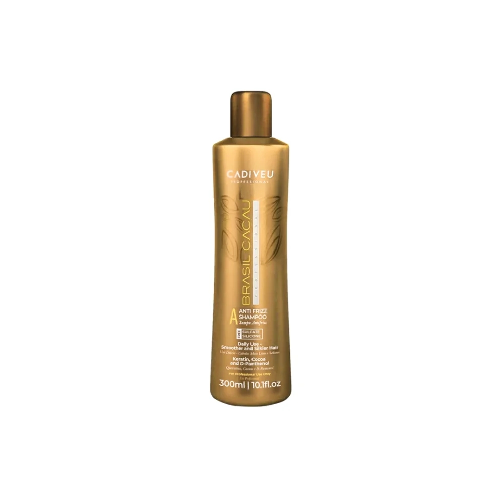 Sulfate-Free Anti-Frizz Shampoo 300ml - Cadiveu Brasil Cacau