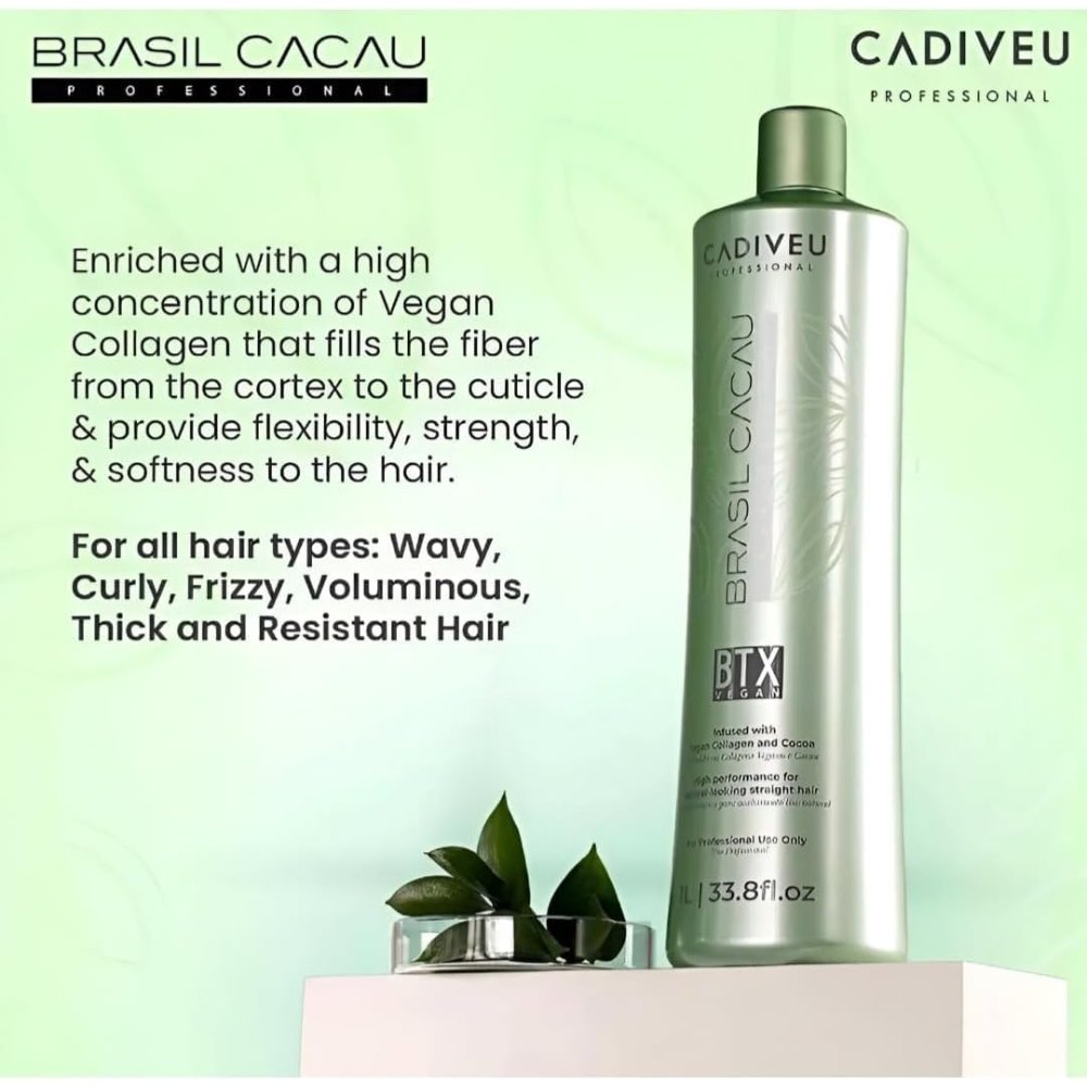 Cadiveu Brasil Cacau BTX Vegan Hair Smoothing - 1000ml