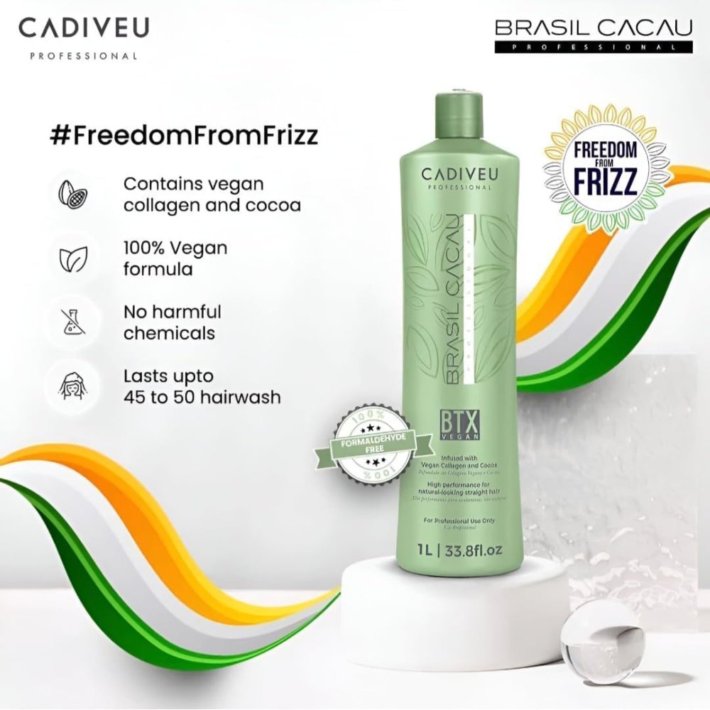 Cadiveu Brasil Cacau BTX Vegan Hair Smoothing - 1000ml