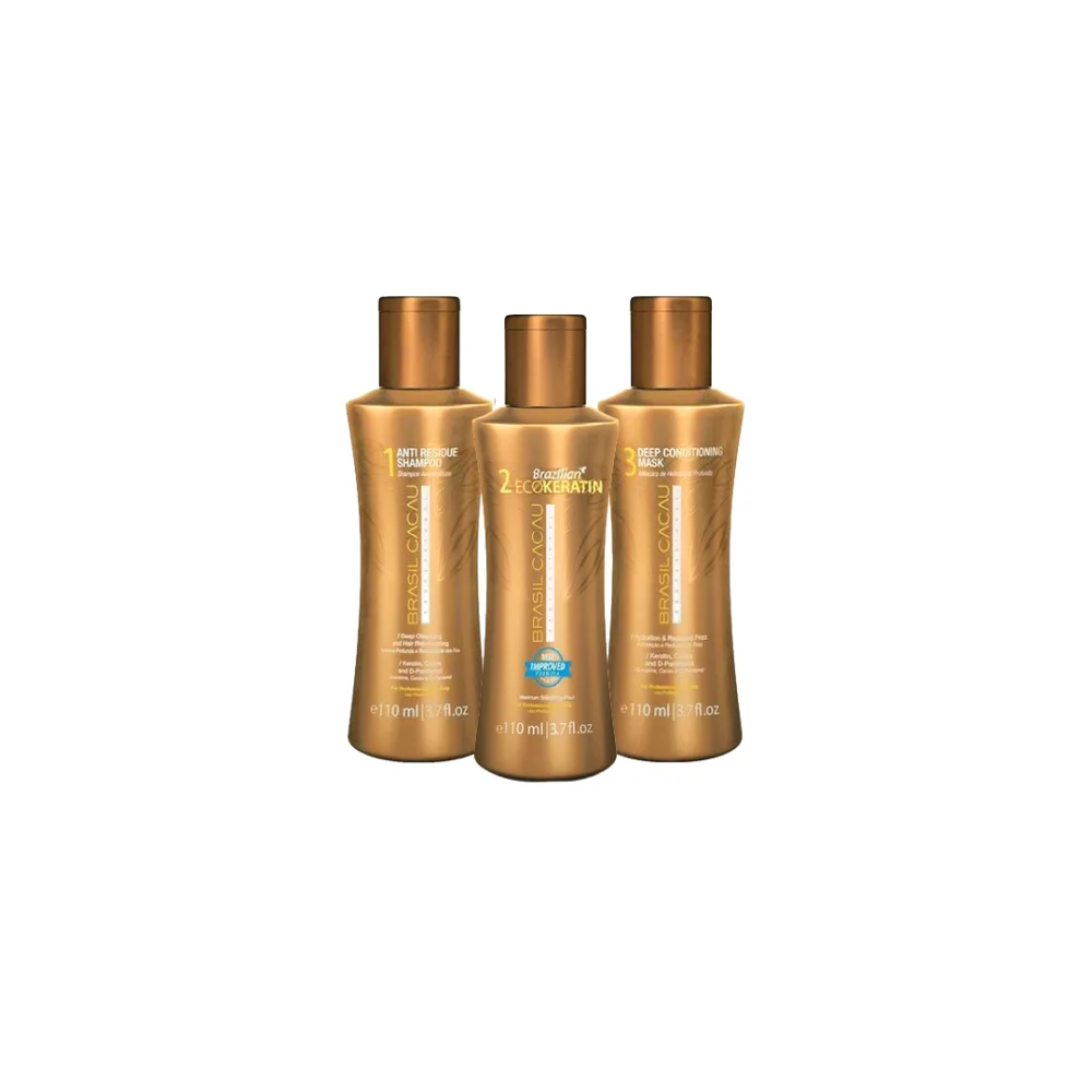 Eco Keratin Kit 3x110ml - Cadiveu Brasil Cacau
