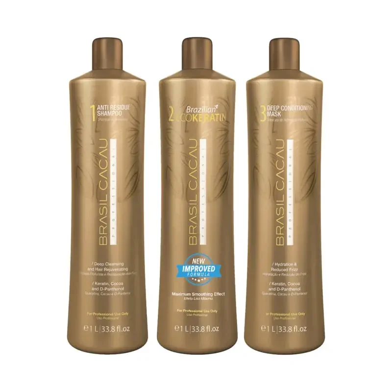 Cadiveu Brasil Cacau Ecokeratin Set 3x1000ml