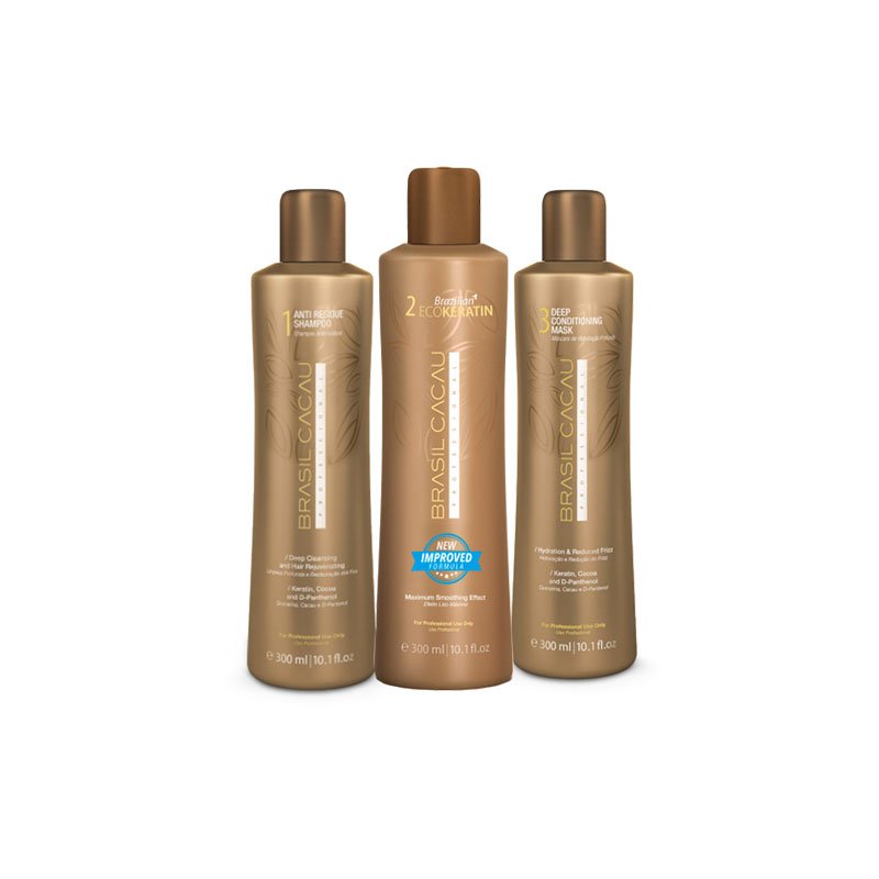 Cadiveu Brasil Cacau Ecokeratin kit 3x300ml