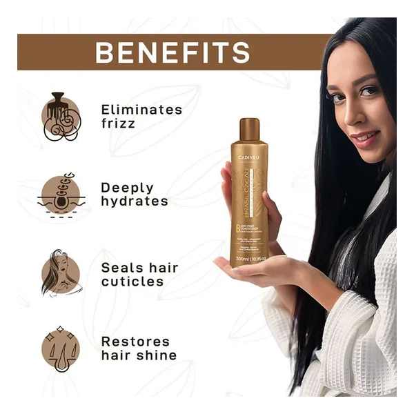 Cadiveu Brasil Cacau B-Anti Frizz Après-Shampooing 300ml