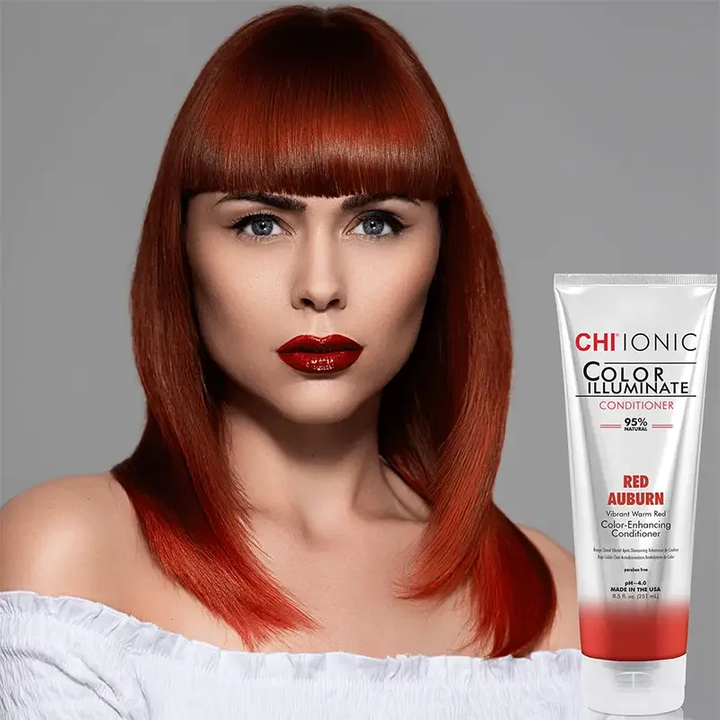 CHI Ionic Color Illuminate Conditioner Red Auburn 251ml
