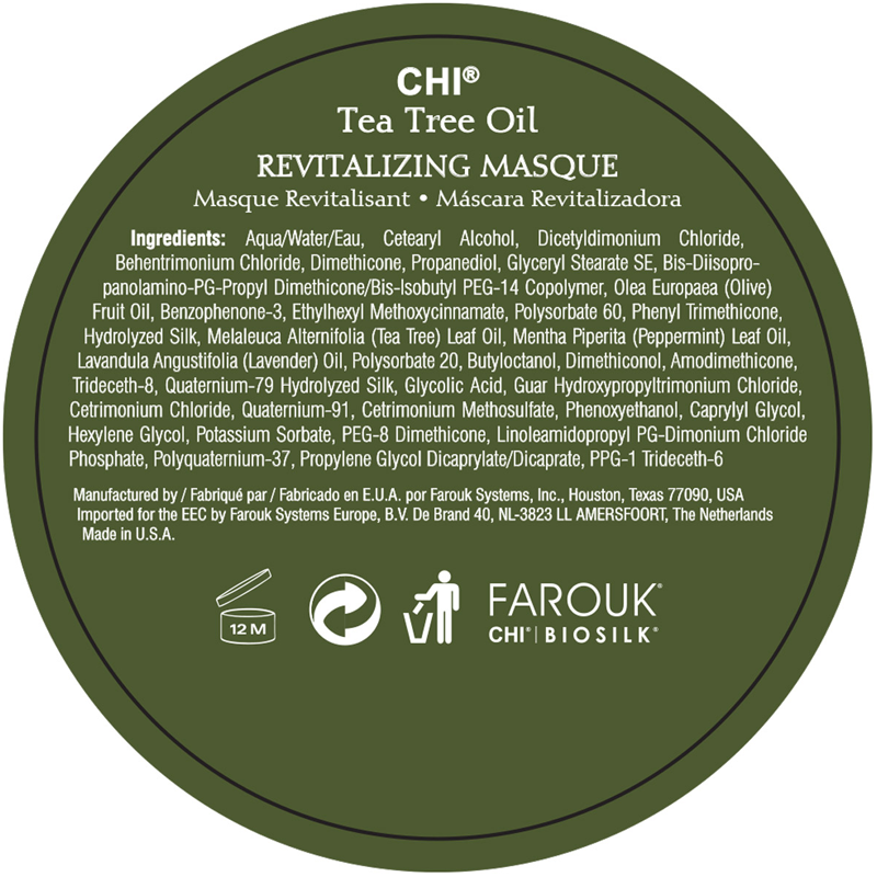 CHI Tea Tree Oil Revitalizing Haarmaske 237ml