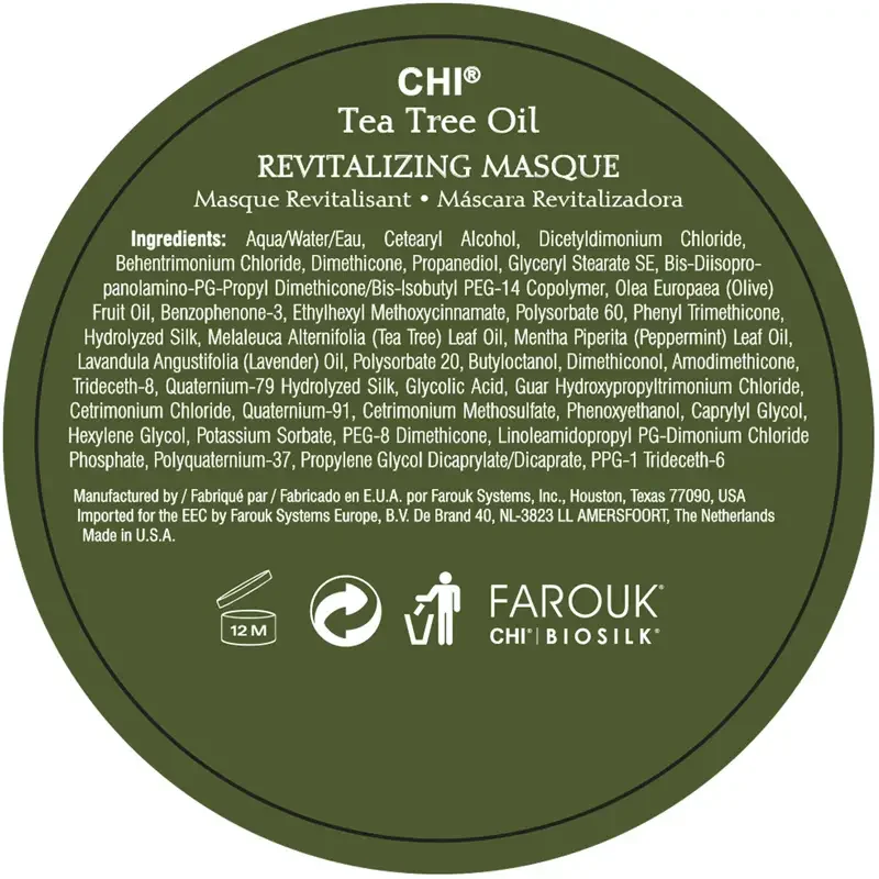 CHI Tea Tree Oil Revitalizing Hair Mask 237ml