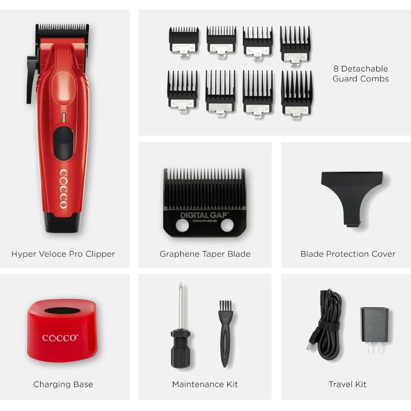 COCCO Hyper Veloce Pro Clipper - Red
