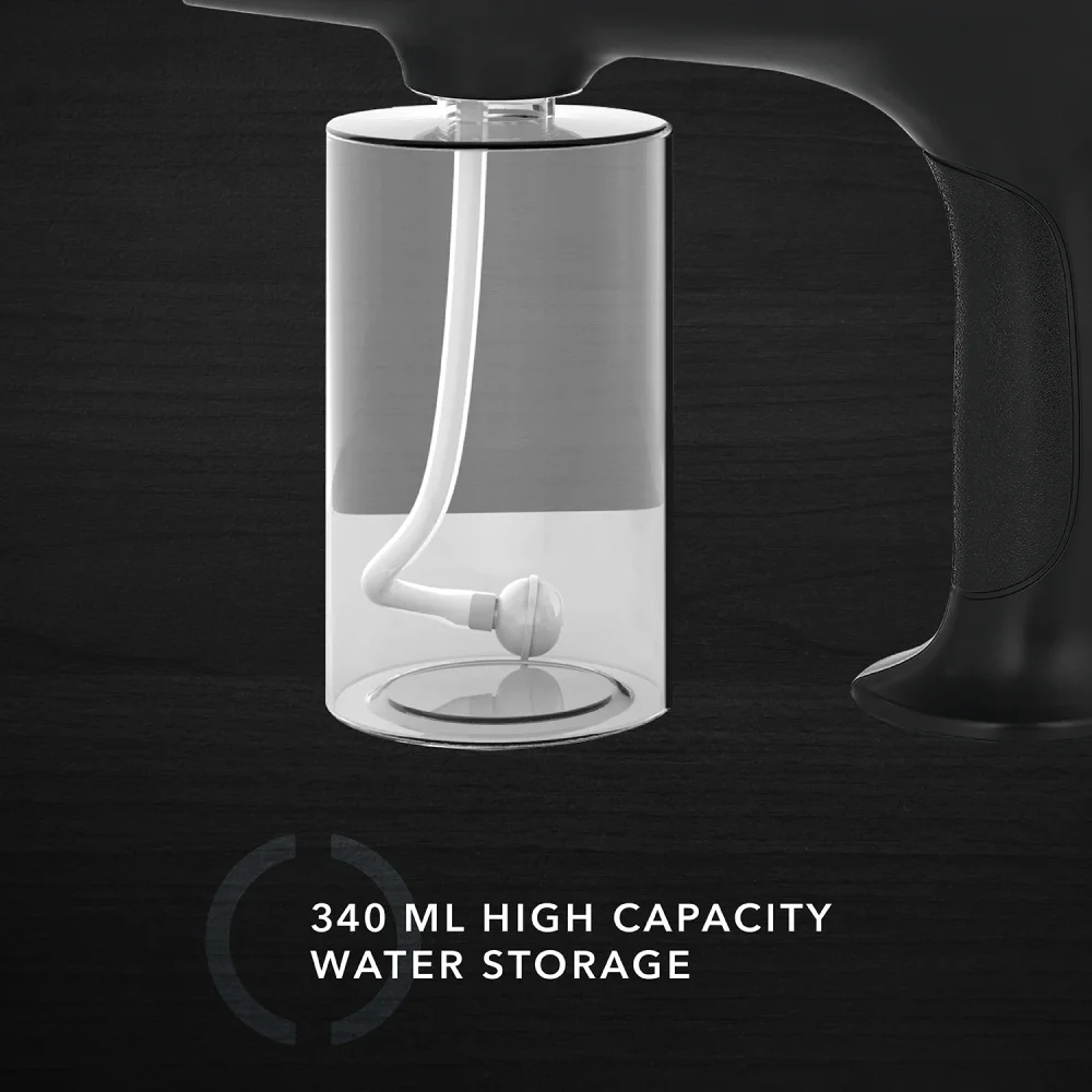 Gamma+ EVO Nano Mister Noir - Nano mister electronique sans fil, 340 ml, USB-C
