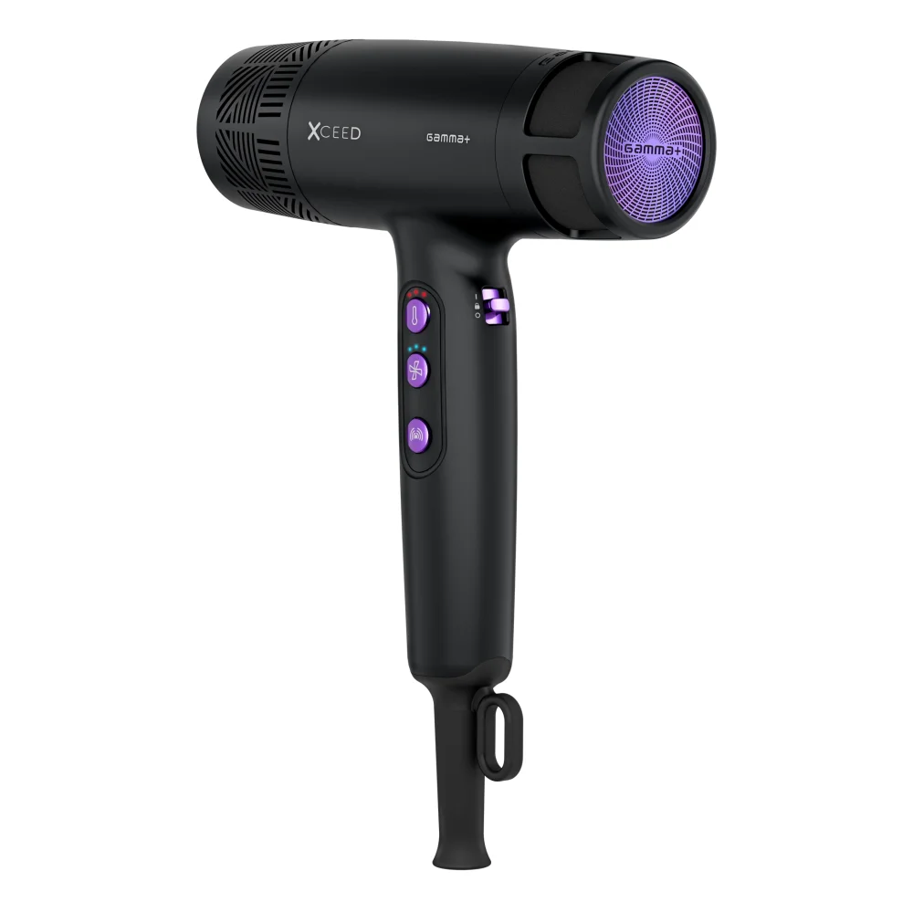 Gamma+ XCEED Seche-cheveux - Moteur brushless 120 000 tr/min, OxyRay Trio