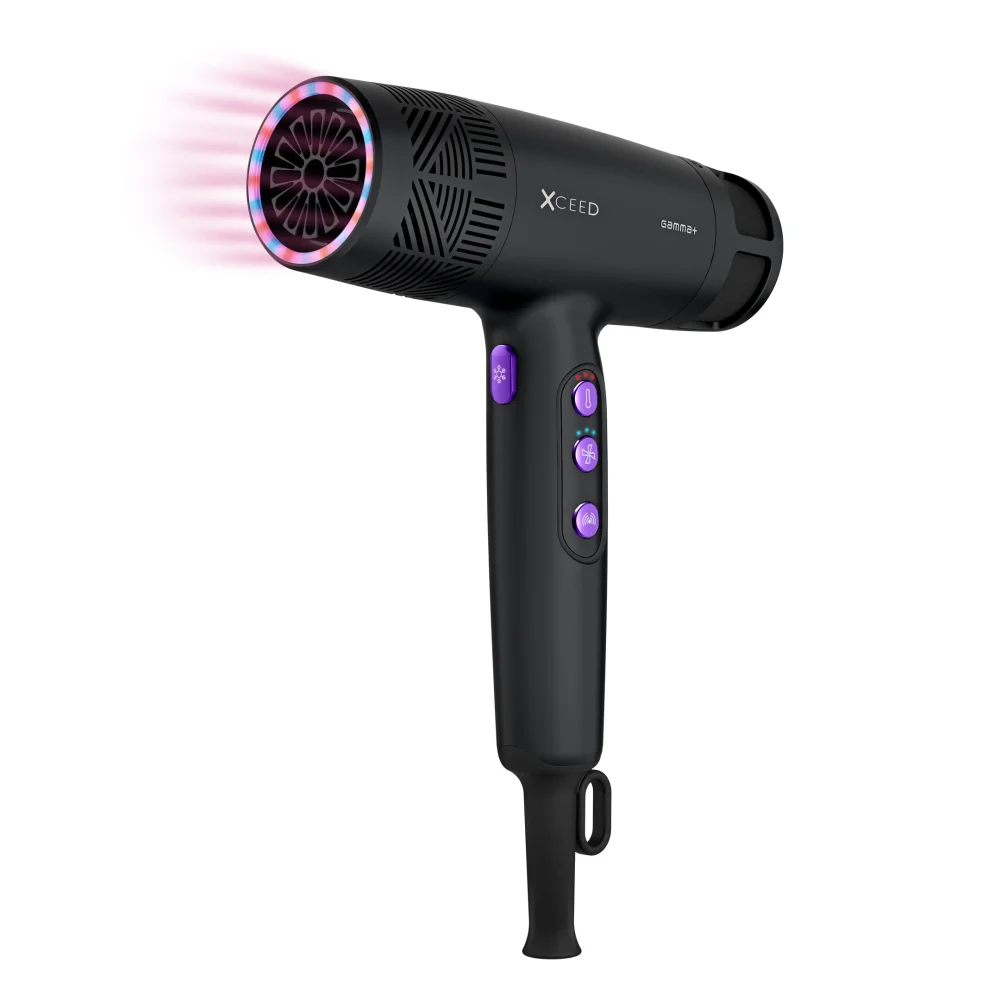 Gamma+ XCEED Seche-cheveux - Moteur brushless 120 000 tr/min, OxyRay Trio