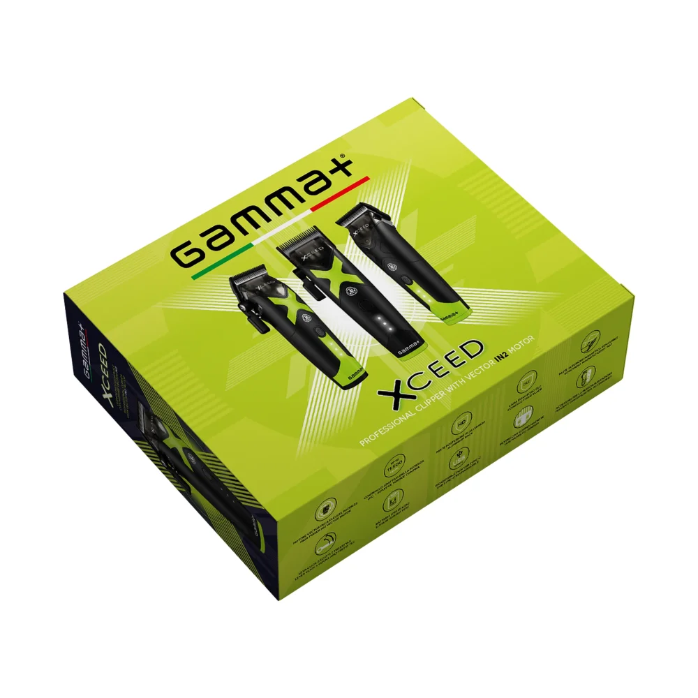 Gamma+ XCEED Tondeuse - Draadloze Vector IN2 barbertondeuse