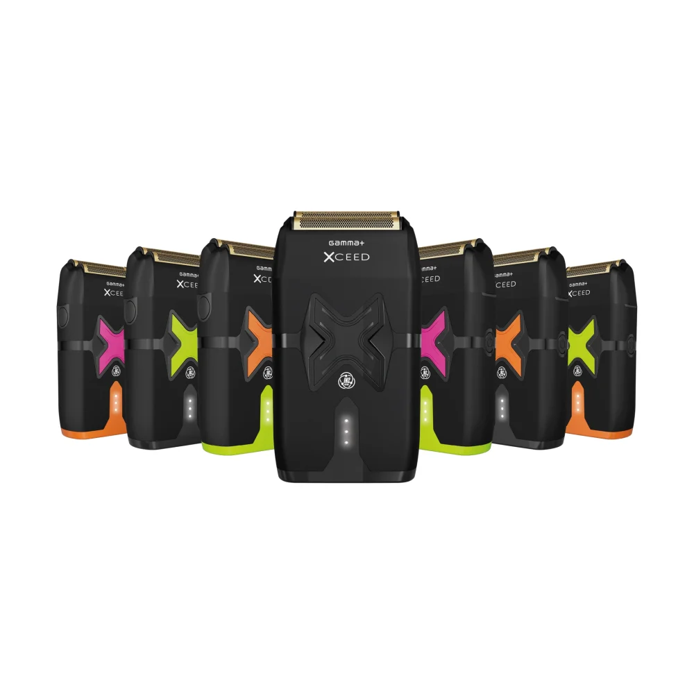 Gamma+ XCEED Rasierer - Doppel-Folien Barber-Rasierer