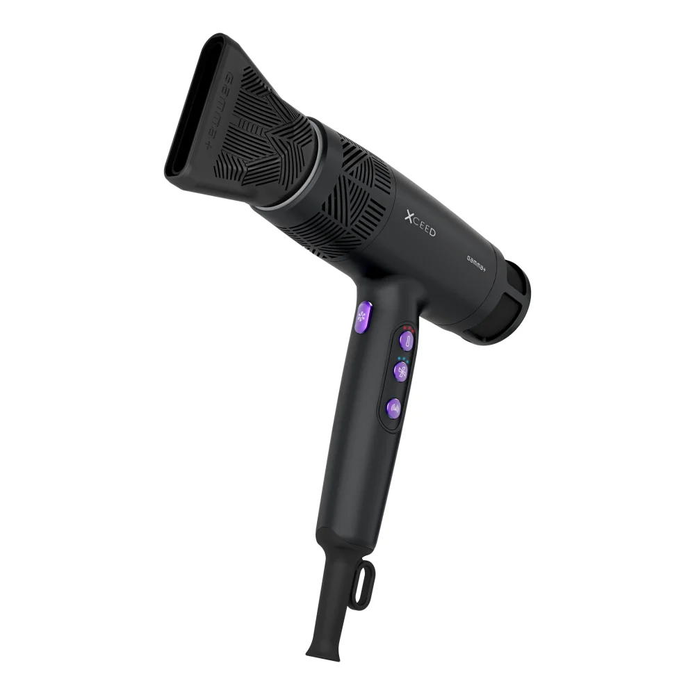 Gamma+ XCEED Seche-cheveux - Moteur brushless 120 000 tr/min, OxyRay Trio